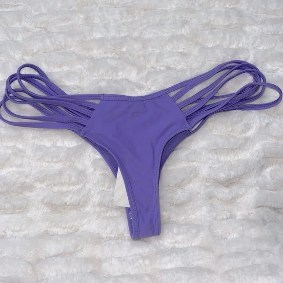 NWT Fabletics Noa strappy bikini bottom sz M - Picture 4 of 7